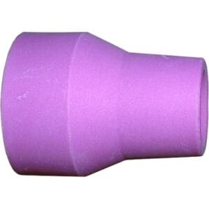 Alumina Nozzle TIG Cup, 1/2 in, Size 8, For Torch 12, Standard, 1-1/4 in