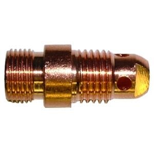 Collet Body, 0.020 in to 1/8 in, Used on 17, 18, 26 Torches, Stubby