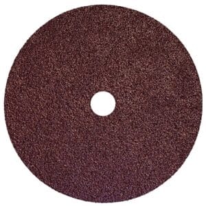 Resin Fiber Disc, 7 in dia, 24 Grit, 7/8 in Arbor, 8500 RPM