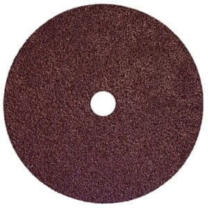Resin Fiber Discs, 7 in Dia, 36 Grit, 7/8 in Arbor, 8,500 RPM