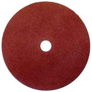 Resin Fiber Disc, Aluminum Oxide, 7 in dia, 7/8 in Arbor, 60 Grit, 8500 RPM