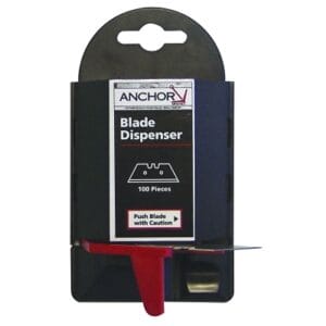 Blade Dispenser Container, 5.5 in L, Steel