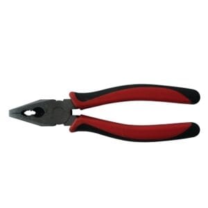 Solid Joint Lineman’s Pliers, 7 in OAL, Matte Finish Cushion Grips Handles