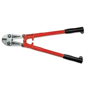 Bolt Cutter, 24 in OAL, 3/8 in Cutting Cap, Center Cut