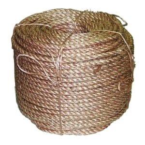 Manila Rope, 3 Strands, 1-1/4 in x 125 ft