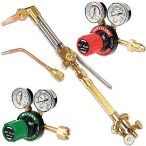 G350 Series Cutting and Welding Outfit, 3/8 in to 6 in Cutting Cap, Standard