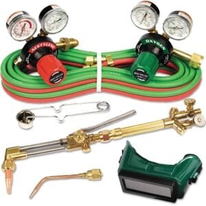 G350 Series Cutting and Welding Outfit, 3/8 in to 6 in, Cutting Cap, Deluxe