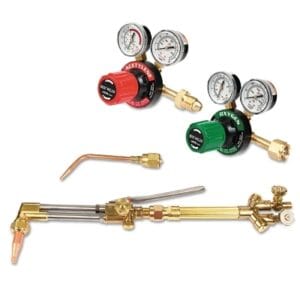 G350 Series Cutting and Welding Outfit, Heavy-Duty, CGA-540/CGA-300, Acetylene/Natural Gas/Propane