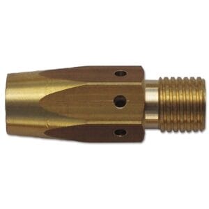 Gas Diffuser, Standard Contact Tip, Copper, For Tregaskiss Style MIG Gun