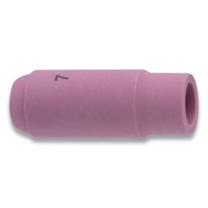 Alumina Nozzle TIG Cup, 7/16 in, Size 7, For Torch 17, 18, 26, Standard