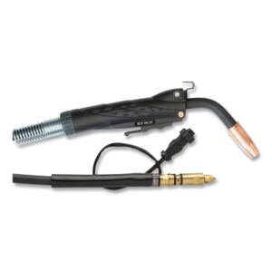 MIG Gun For Tweco Consumables, 135 A, 10 ft, Miller Connector, 0.030 in to 0.035 in Wire