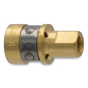 Gas Diffuser, Brass, For Miller Style M15 MIG Gun