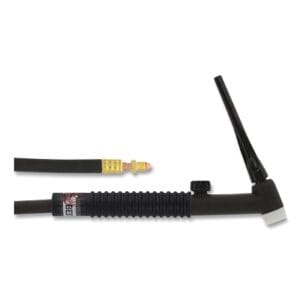 17FV TIG Torch Package, Air Cooled, 150 A, Flex Head with Valve, 1-Pc 25 ft Cable, Rubber