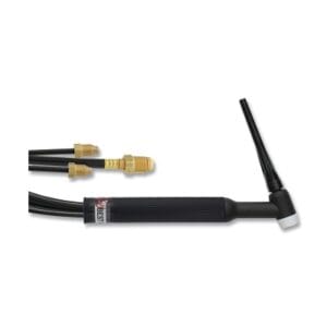 18 TIG Torch Package, Water Cooled, 350 A, Rigid Head, 12.5 ft Cable, Vinyl