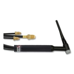 18F TIG Torch Package, Water Cooled, 350 A, Flex Head, 1-Pc 25 ft Cable, Vinyl
