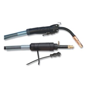 MIG Gun For Tweco Consumables, 250 A, 15 ft, Lincoln Connector, 0.030 in to 0.035 in Wire
