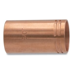 Insulator, Coarse Thread, Copper, 400 A, For Best Welds, Tweco Style No 4 MIG Guns