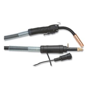 MIG Gun For Tweco Consumables, 400 A, 15 ft, Lincoln Style, 0.045 in to 1/16 in Wire