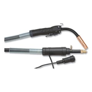 MIG Gun For Tweco Consumables, 400 A, 15 ft, Lincoln Connector, 0.035 in to 0.045 in Wire