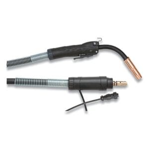 MIG Gun For Tweco Consumables , 400 A, 15 ft, Tweco Connector, 0.035 in to 0.045 in Wire