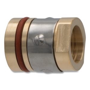 Nozzle Retainer, Brass, 250 A-400 A, For Tregaskiss Style MIG Guns