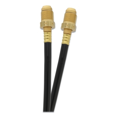 TIG Extension Cable and Hose, Gas Hose, For All Torches, 25 ft, Rubber
