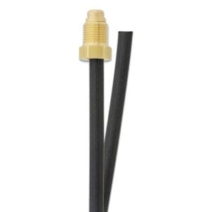 TIG Gas Hose, For 18 Series Torches, 25 ft, Braided Rubber