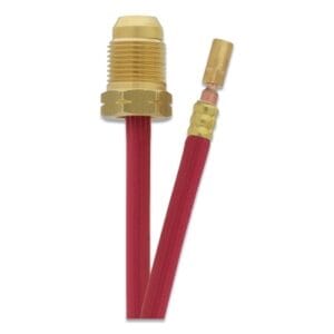 TIG Power Cable, For 20, 22, 225M Series, 24W, 25 Torches, 12.5 ft, Braided Rubber