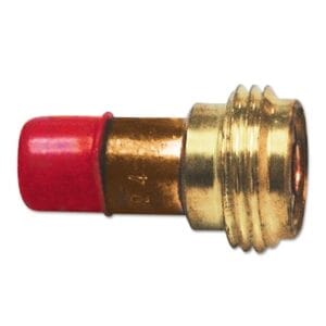 Gas Lens Collet Body, 3/32 in, Used on 17, 18, 26 Torches, Medium Stubby