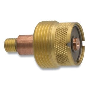 Gas Lens Collet Body, 3/32 in, Used on 17, 18, 26 Torches, Large Stubby