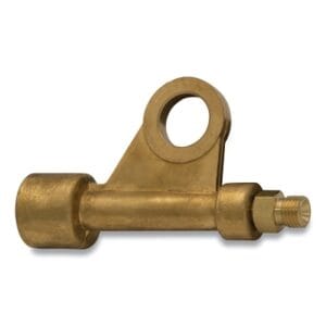 Power Cable Adapter, 3/8 in-24, Brass, RH Series 24 Torch