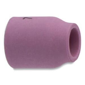 Alumina Nozzle TIG Cup, 7/16 in, Size 7, For Torch 9, 20, 22, 24, 25, Gas Lens, 1 in