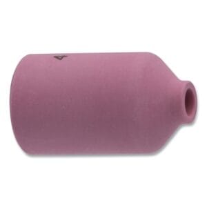 Alumina Nozzle TIG Cup, 1/4 in, Size 4, For Torch 17, 18, 26, Gas Lens, 1-5/8 in