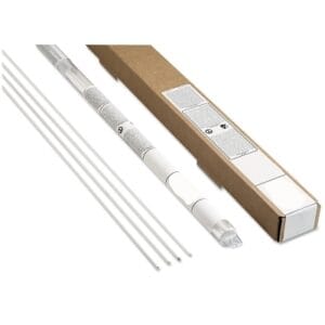 A5.8 Low Fuming Bronze Filler Metal, 1/16 in dia x 18 in L, Flux Coated, 1 lb Tube