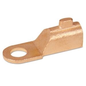 Solder On Lug, #6 AWG to #2 AWG Cable Capacity