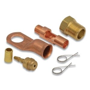 TIG Power Cable and Hose Repair Kit, Power Cable, 2-Pc, For 9, 17 Series Torches