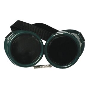 Cup Goggles, IR/UV 5.0, Hard Plastic, Green