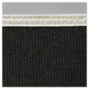 Welding Blanket, 6 ft X 6 ft, Fiberglass, Black, 23 oz, 600 F (Max)