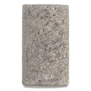 Plug, 2 in dia, 3 in Thick, 5/8 in-11 Arbor, 24 Grit, Alum Oxide, T18