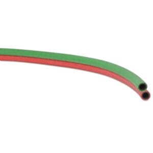 Grade R Twin-Line Welding Hose, 3/16 in x 50 ft, AA Fittings, Acetylene and Oxygen
