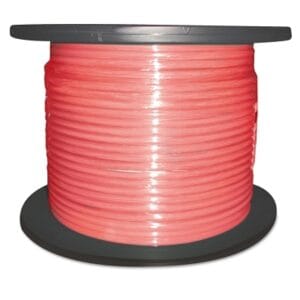 Grade R Single-Line Welding Hose, 1/4 in, 750 ft Roll, Acetylene, Red