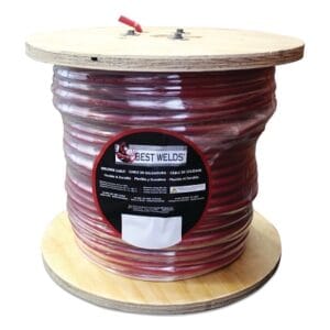 Welding Cable with Foot Markings, 1 AWG, 500 ft
