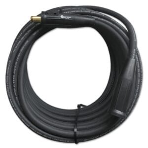 Welding Cable Assembly, 2/0 AWG, 100 ft, Best Welds, with LC40 Male/Female, Ball Point Connection